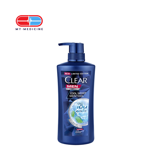 Clear Shampoo Men Cool Sport Menthol 370 ml