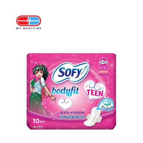 Sofy BodyFit Teen Sanitary Pad 23 cm (10 Pieces)