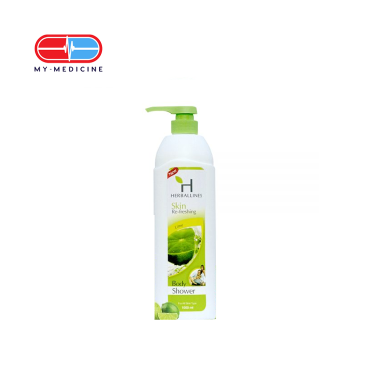 Herballines Skin Refreshing Lime  Body Shower 1000 ml