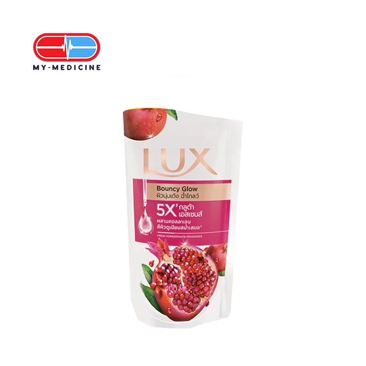 Lux Body Wash Refilll 400 ml (Bouncy Glow)