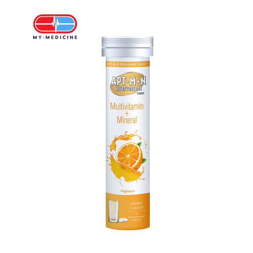 [MD131129] APT-M+N Effervescent Tablet (Orange Flavour)