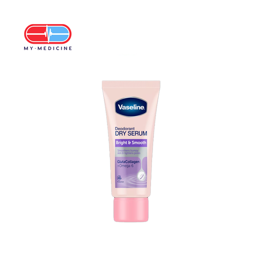 [CP040304] Vaseline Dry Serum Deodorant Bright & Smooth 45ml