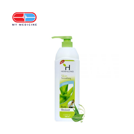 [CP040321] Herballines Skin Smoothing Aloe Vera Body Shower 1000 ml